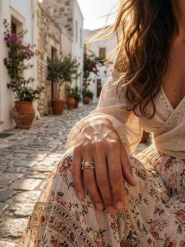Nemomatheo Ring in Gold