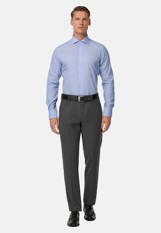 Boggi Milano Regular Fit Hemd in Blau