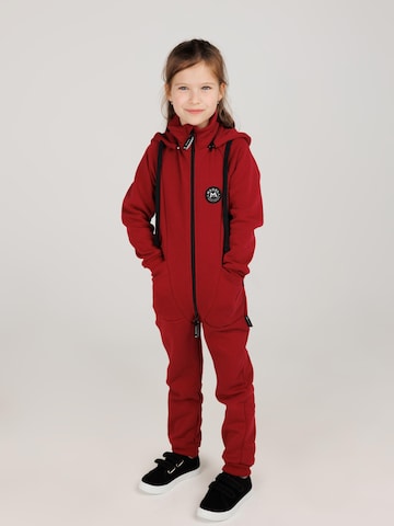 MANUL Overall 'Ruby by MANUL - Smart BackZip' in Rot
