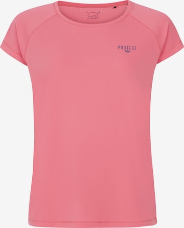 PROTEST Shirt 'PRTHappy' in Pink: Vorderseite