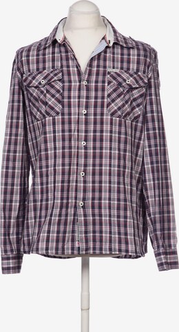 Pepe Jeans Button Up Shirt in XL in Blue: front