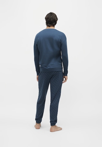 HUGO Pyjamas lang 'ELION' i blå