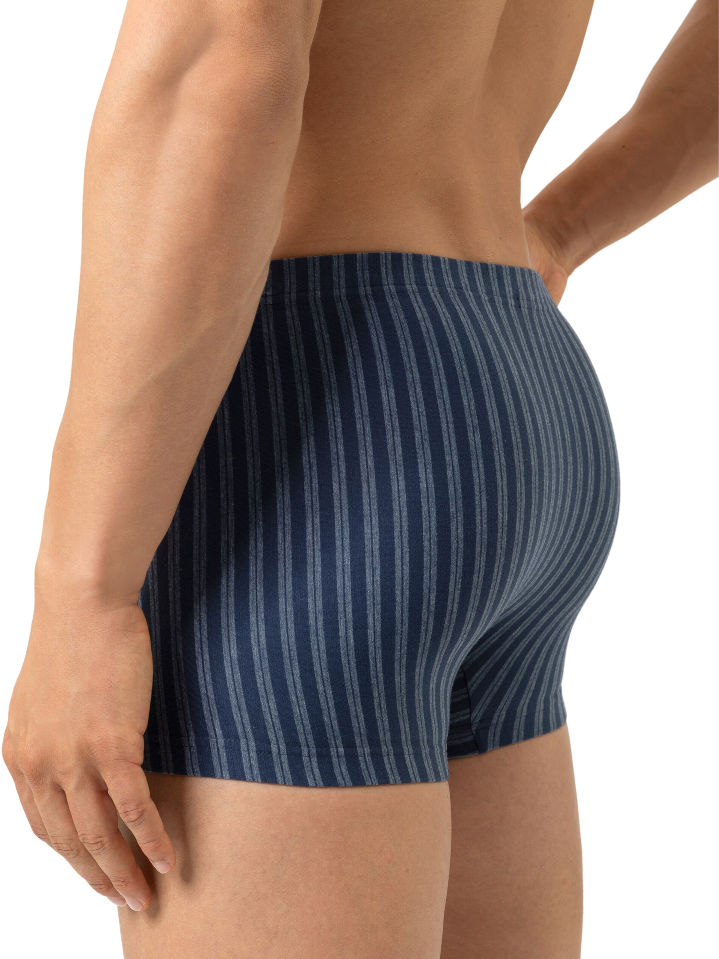 Mey Boxer shorts 'Denim Stripes' in Blue