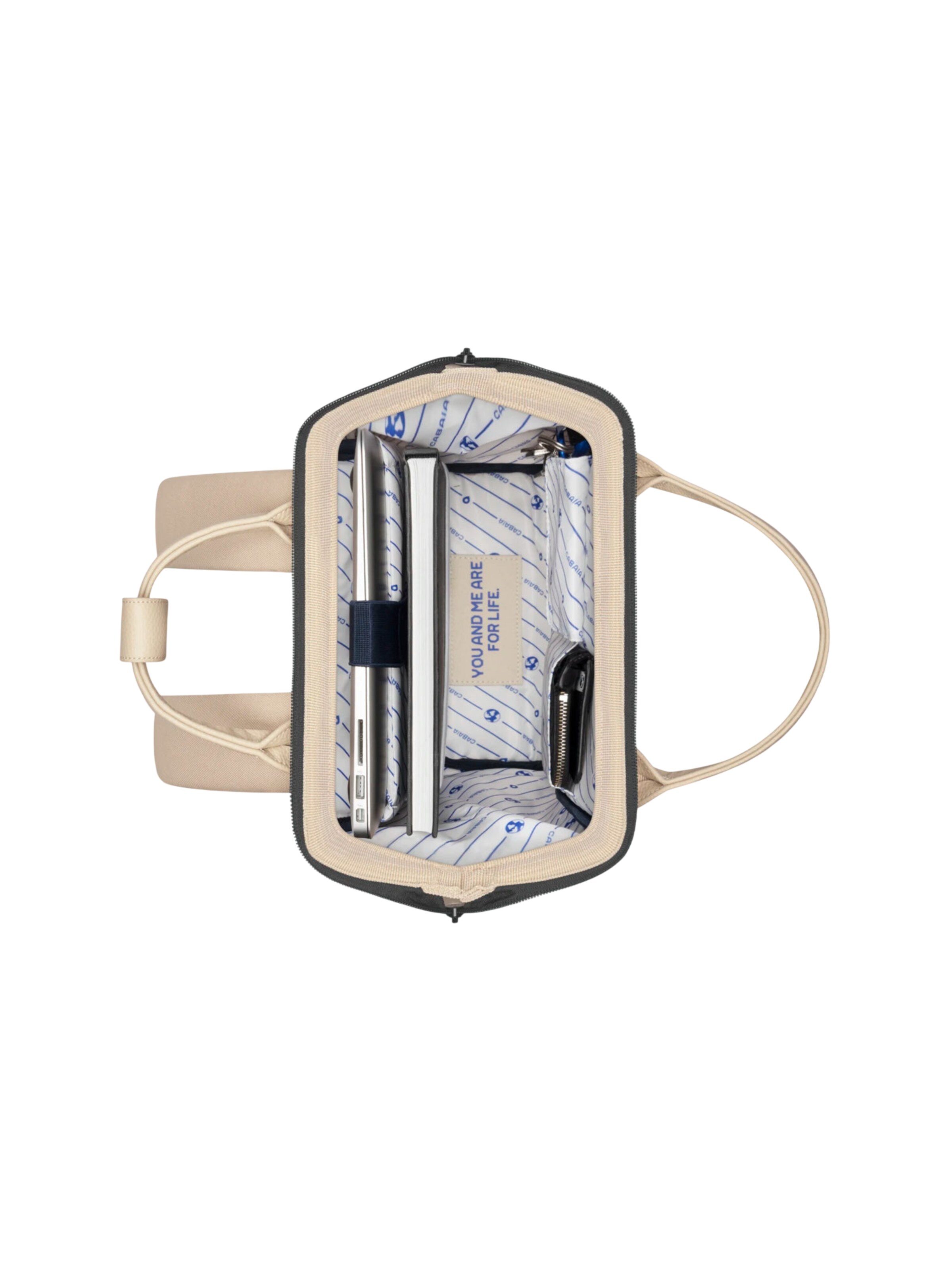 Cabaia Backpack 'Arcachon S' in Beige