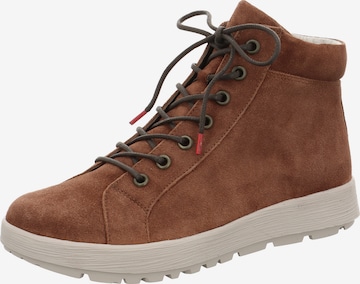 THINK! Stiefelette 'Comoda' in Braun: Vorderseite