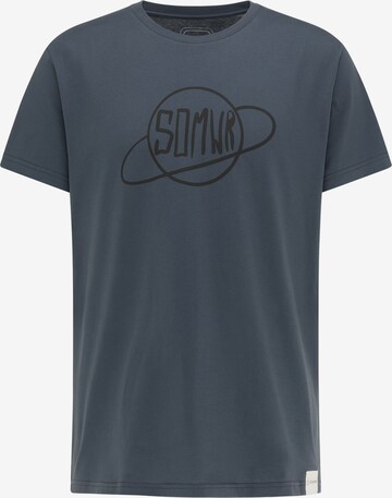 SOMWR T-Shirt 'PLANET SPHERE TEE' in Blau: predná strana