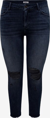 ONLY Carmakoma Regular Jeans 'Willy' in Blauw: voorkant