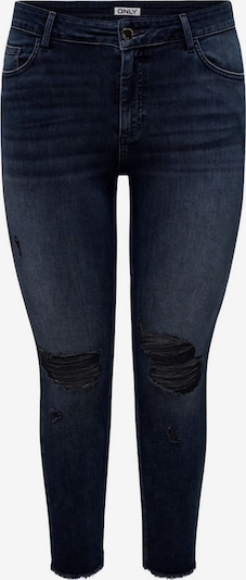 ONLY Carmakoma Jeans 'Willy' i blue denim / sort, Produktvisning