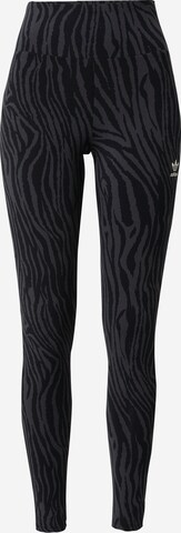 Skinny Leggings 'Essentials' de la ADIDAS ORIGINALS pe negru: față