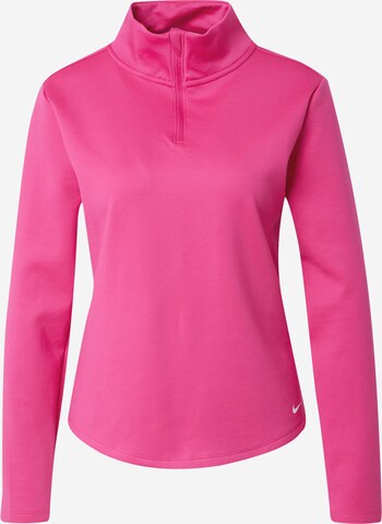 NIKE Functioneel shirt 'One' in Roze: voorkant