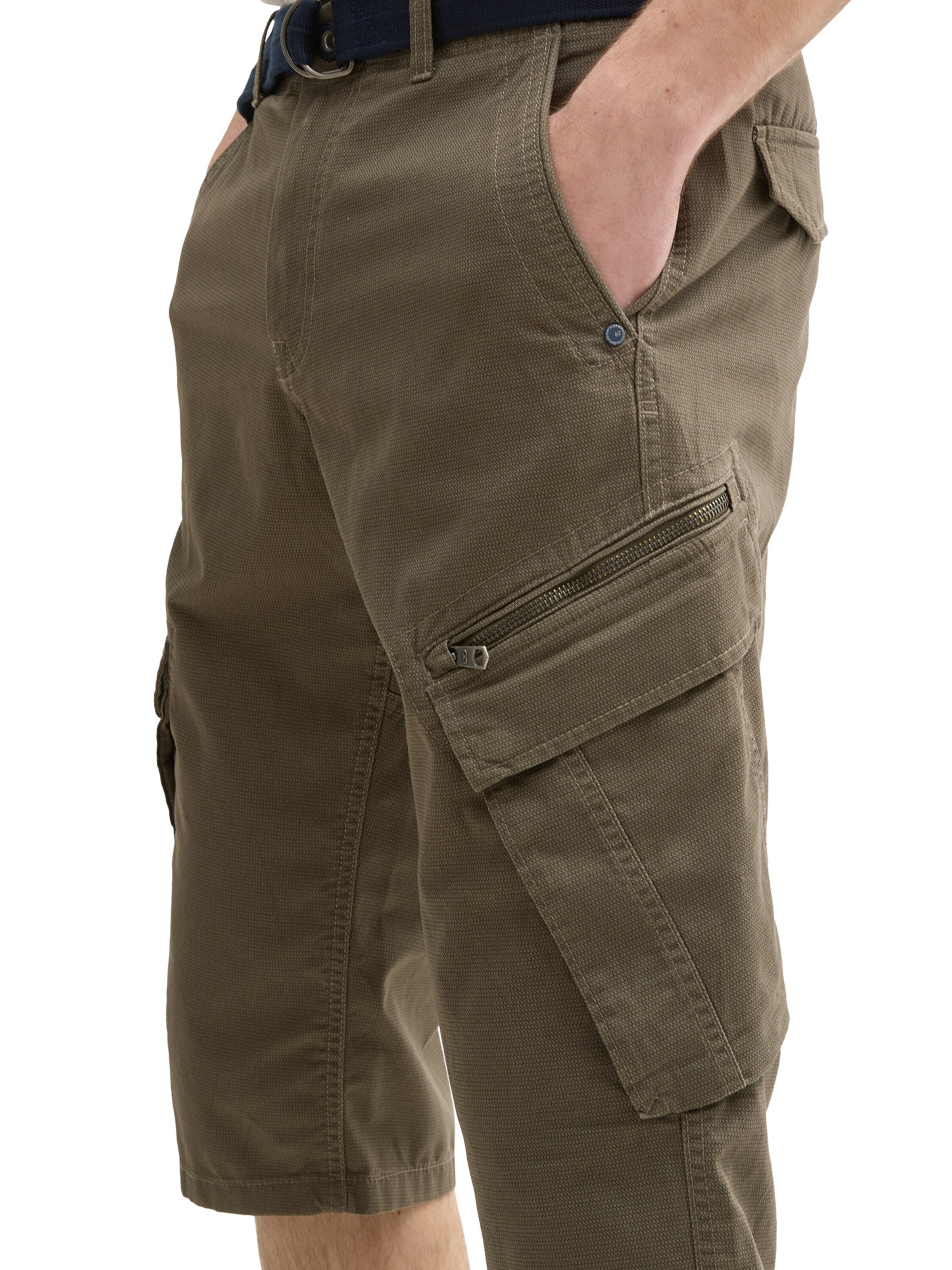 TOM TAILOR Regular Карго панталон 'Max' в зелено