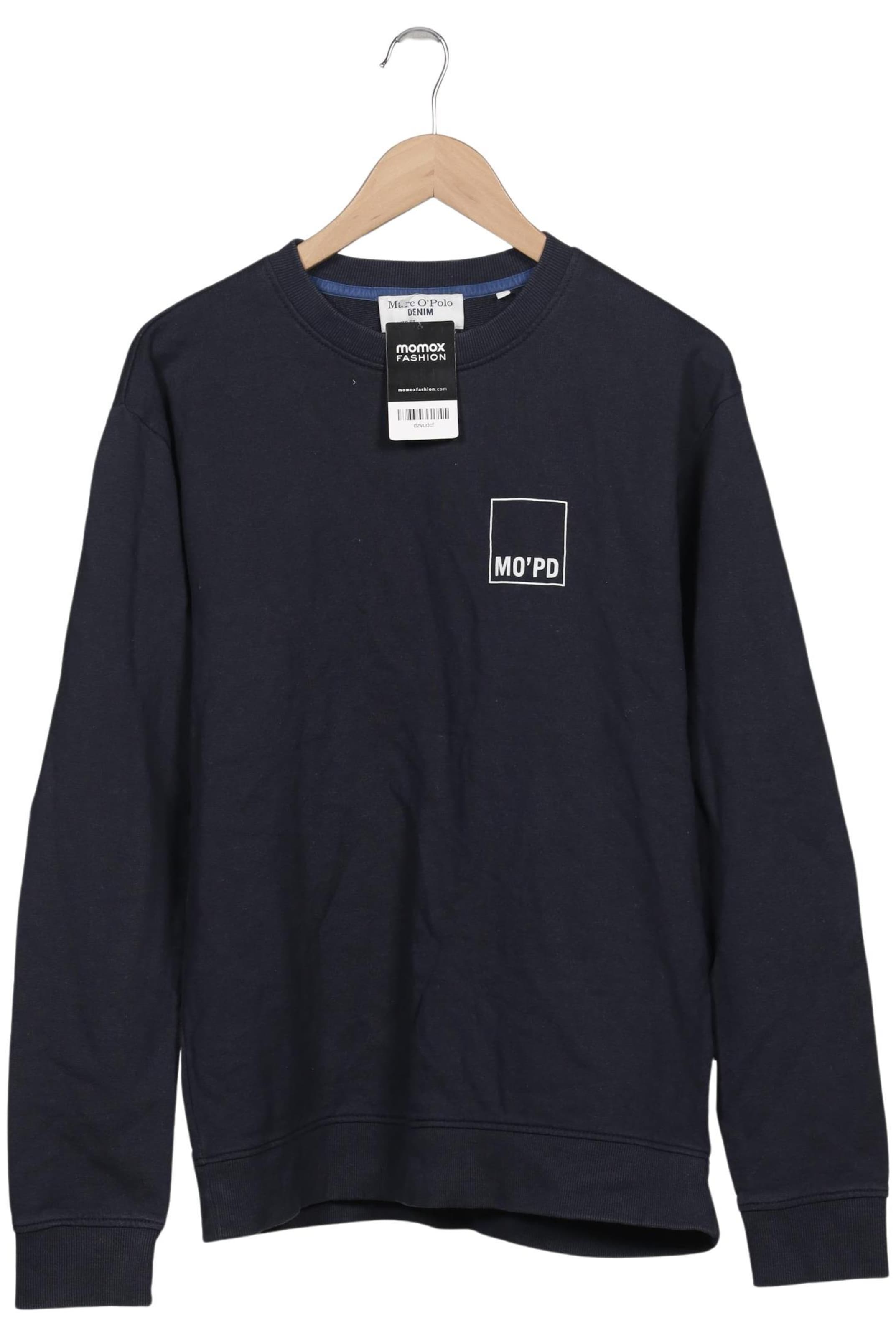 Marc O'Polo Sweatshirt & Zip-Up Hoodie in M in Blue: front