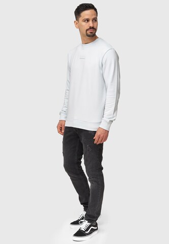 INDICODE JEANS Sweatshirt 'Baxter' i blå