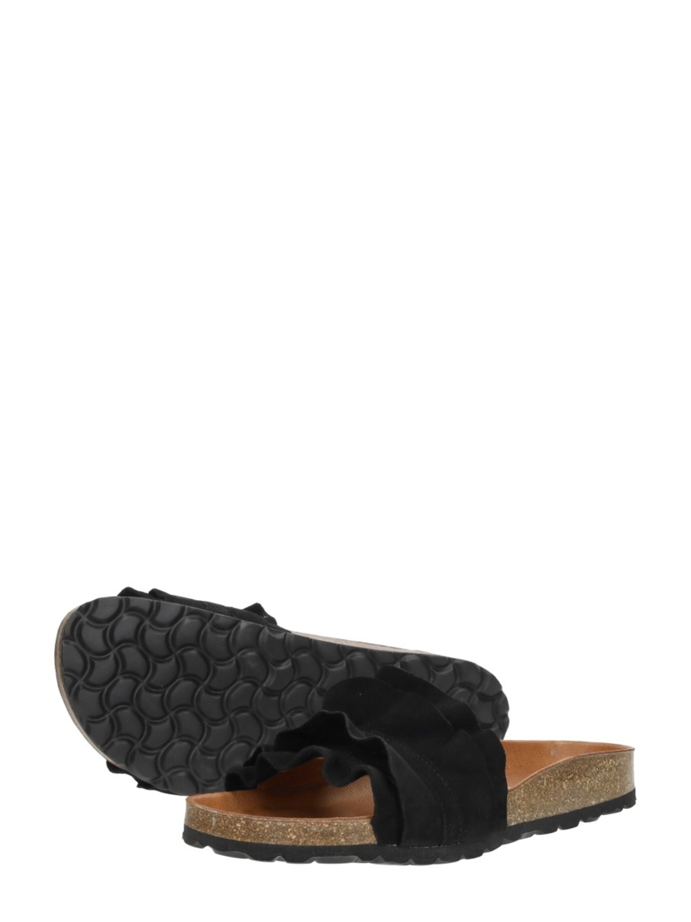 Mule 'Rocio' VERBENAS en noir