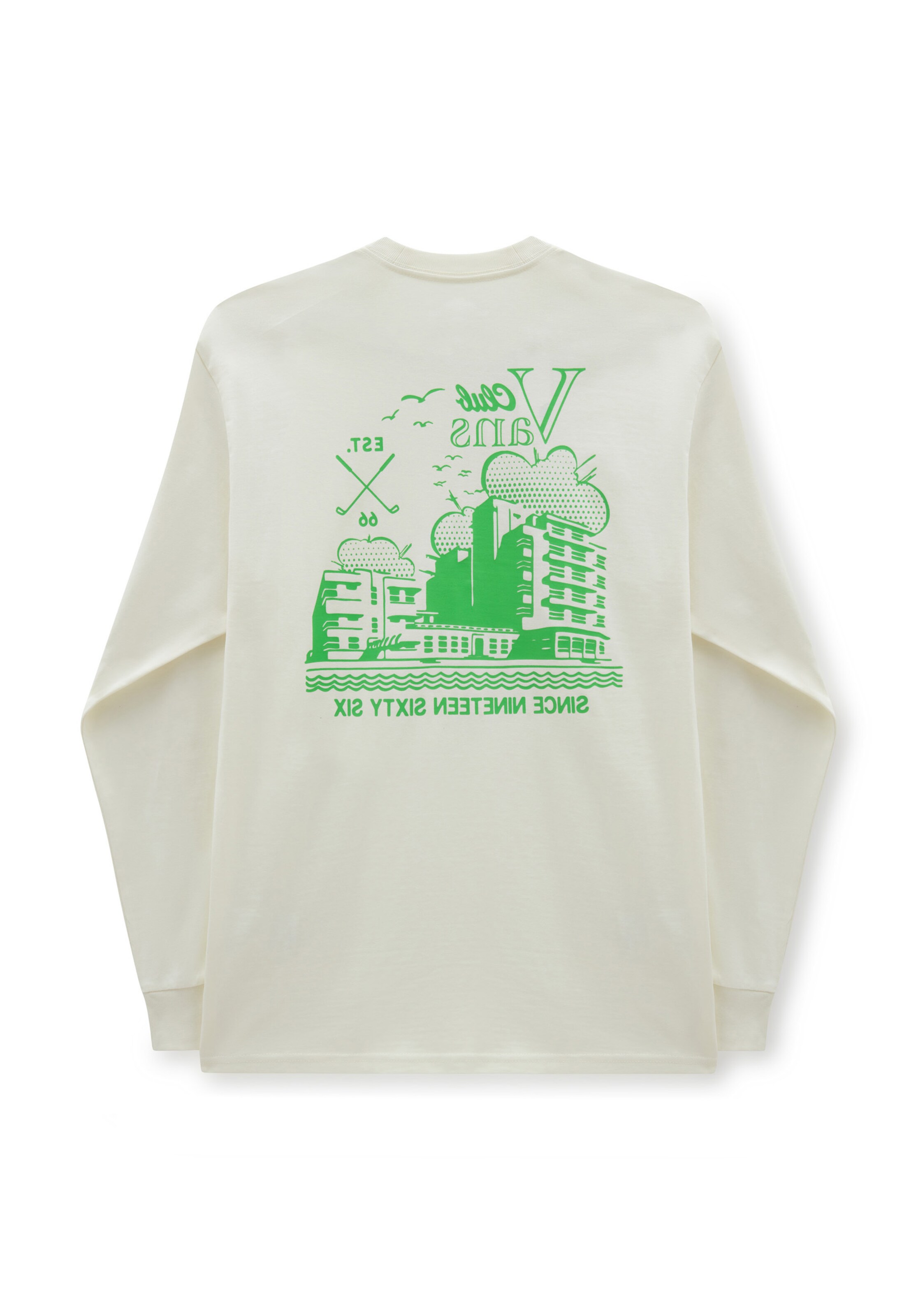 VANS Särk 'CLUB VEE', värv valge