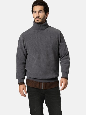 Pull-over BABISTA en gris : devant