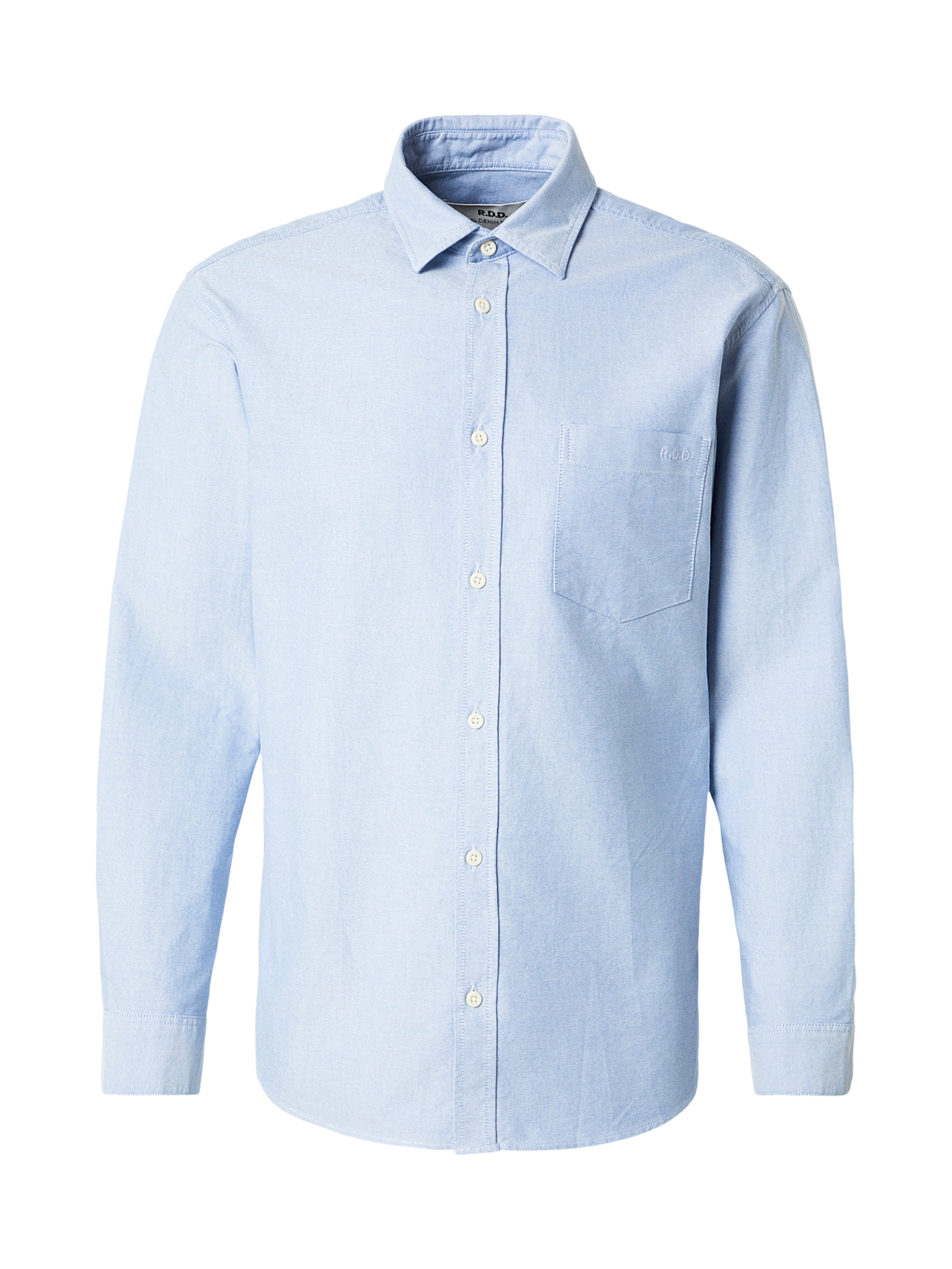 R.D.D. ROYAL DENIM DIVISION Comfort Fit Риза 'RDDLesner' в синьо: отпред