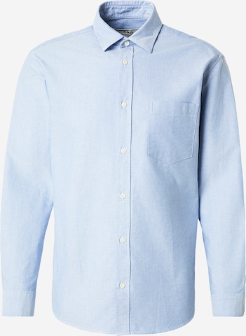 R.D.D. ROYAL DENIM DIVISION Button Up Shirt 'RDDLesner' in Blue: front