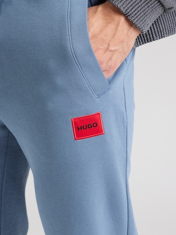 HUGO Tapered Broek 'Doak212' in Blauw