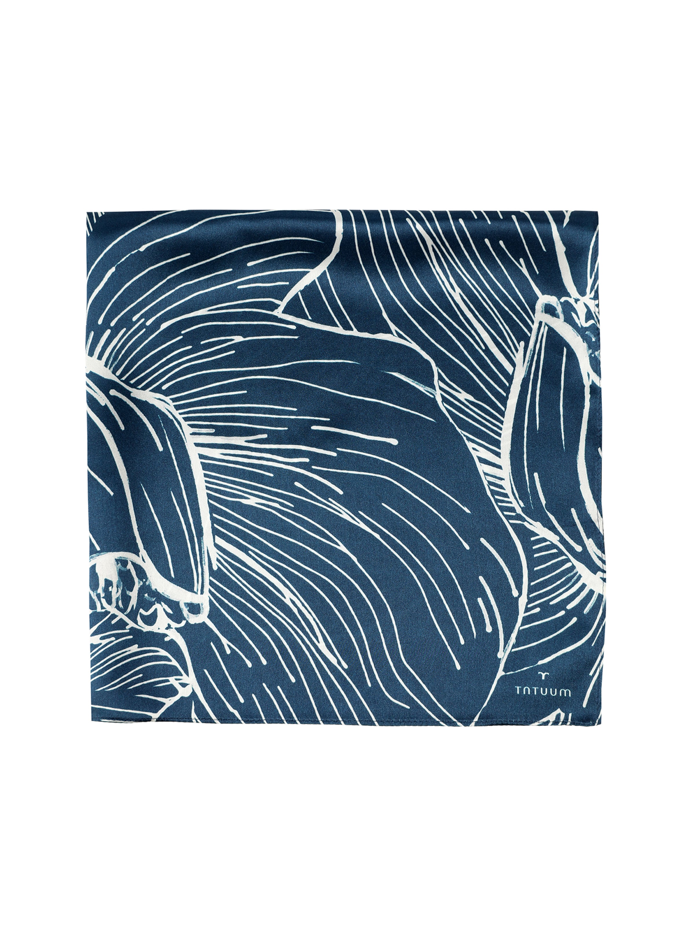 Foulard 'Ismana' di TATUUM in blu: frontale