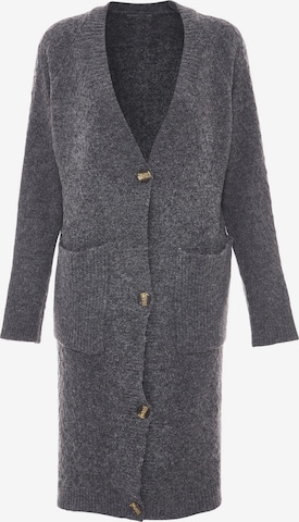 aleva - Casaco de malha em azul: frente