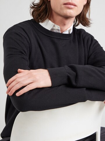 juoda SELECTED Megztinis 'SLHKRIS'