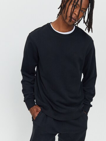 mazine Sweatshirt ' Burwood Sweater ' in Black