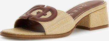 smėlio GUESS Šlepetės 'CERINNA2': priekis