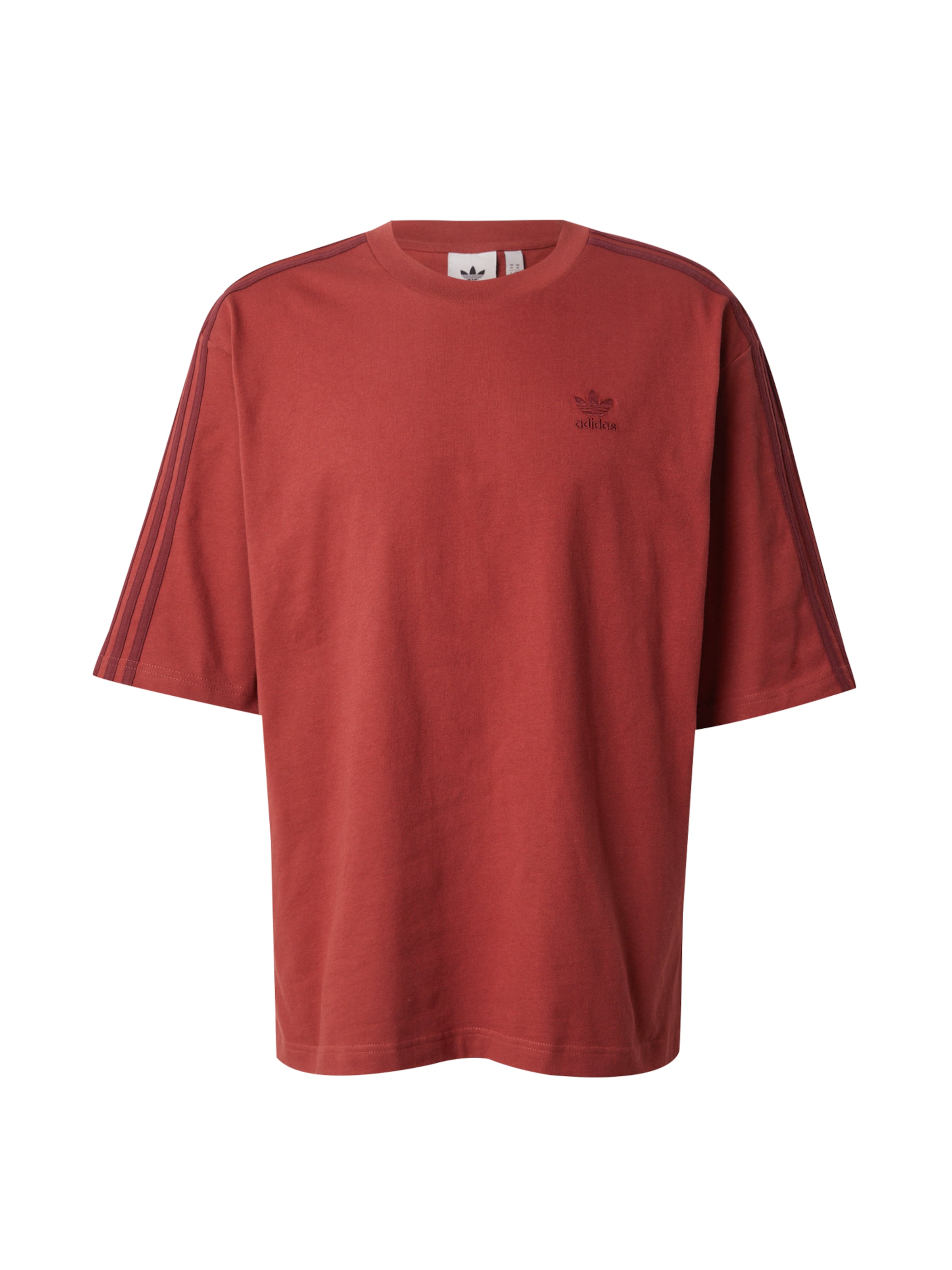ADIDAS ORIGINALS Футболка 'Adicolor' в Красный: спереди