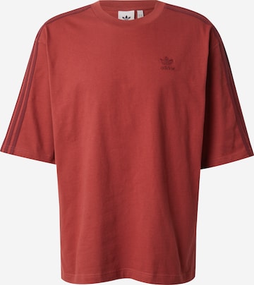 ADIDAS ORIGINALS T-Shirt 'Adicolor' in Rot: Vorderseite