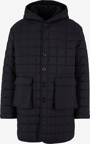 Urban Classics Jacke in Schwarz: Vorderseite