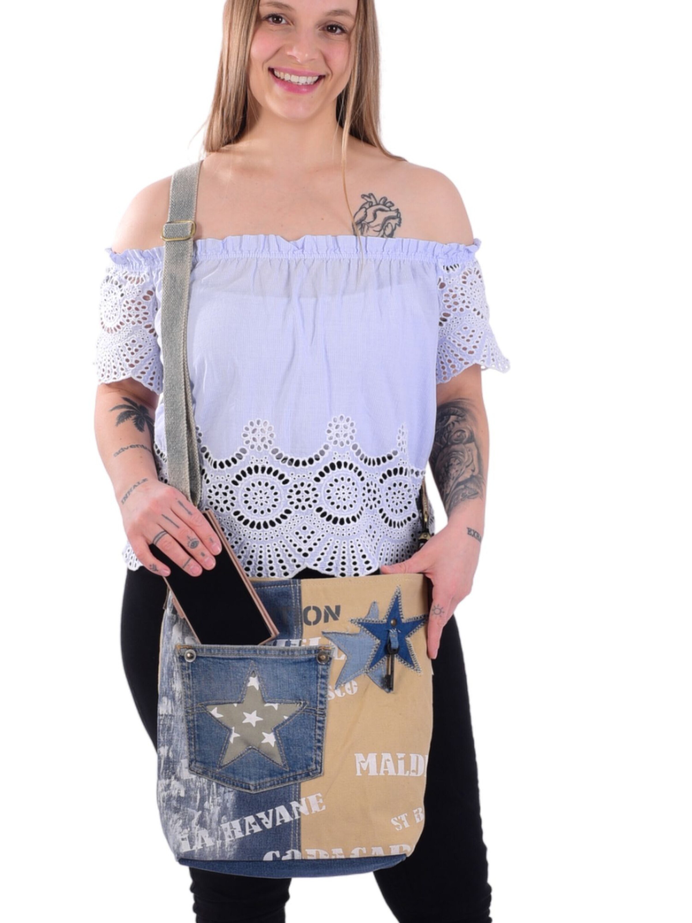 Sunsa Umhängetasche 'Sunsa'‌‌‌‌‌ in Blau
