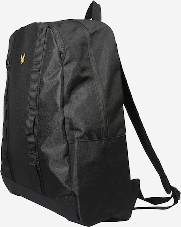 Lyle & Scott Ryggsekk 'City Pack' i svart: forside