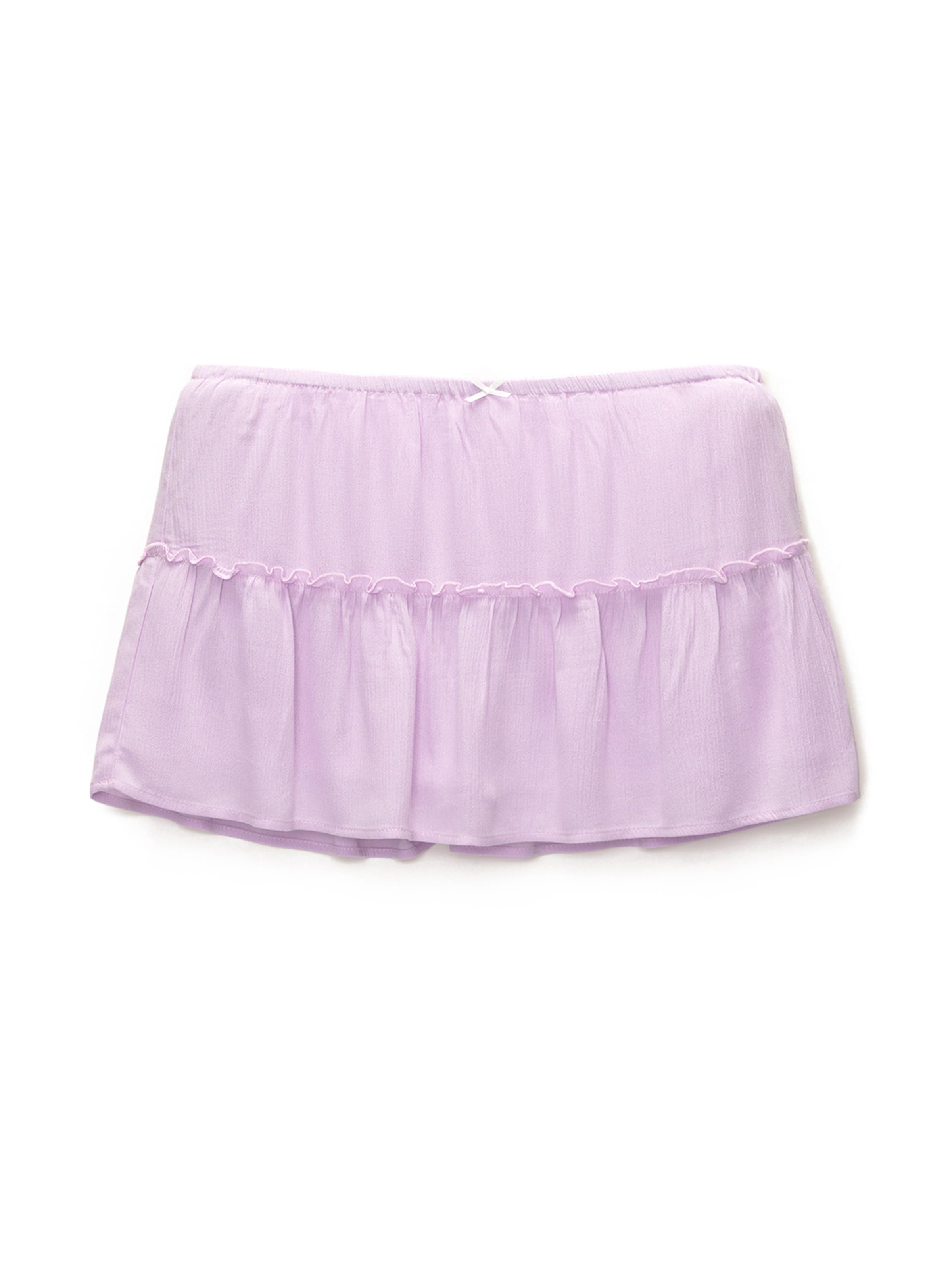 Pull&Bear Štandardný strih Nohavice - Fialová: predná strana