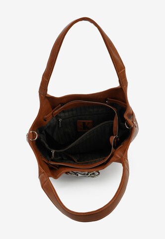 HARPA Shoulder Bag 'Regina' in Brown