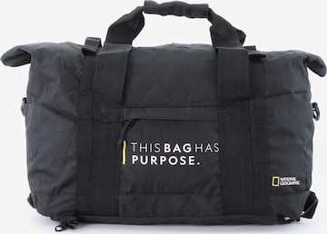 National Geographic Travel Bag 'Pathway' in Black: front