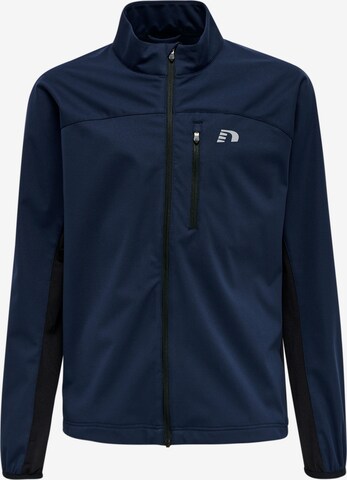 Veste de sport Newline en bleu : devant