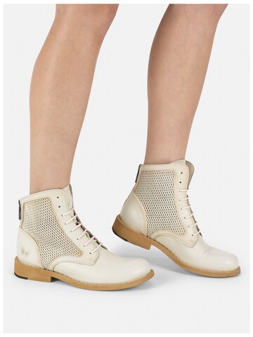 Bottines à lacets FELMINI en beige