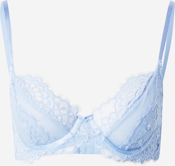 Hunkemöller T-Shirt BH 'Mika' in Blau: predná strana