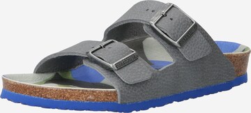 BIRKENSTOCK Sandals & Slippers 'Arizona' in Grey: front
