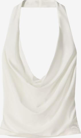 Top di Bershka in bianco: frontale