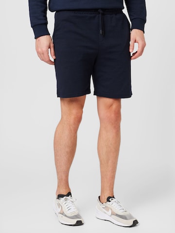 Trendyol Regular Shorts in Blau: predná strana