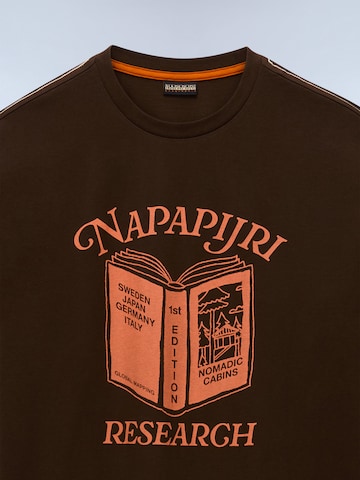 NAPAPIJRI Μπλουζάκι σε καφέ