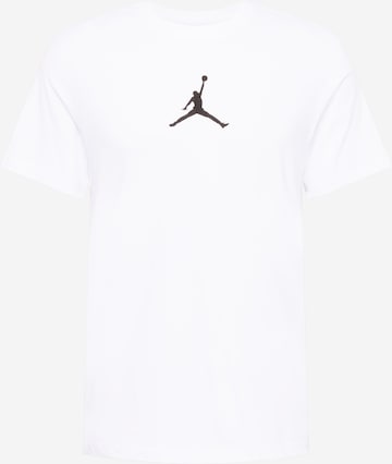 Jordan T-Shirt 'Jumpman' in Weiß: predná strana