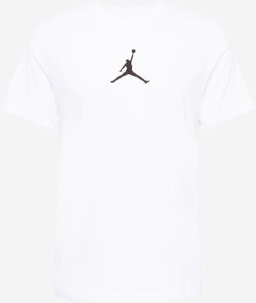 Tricou 'Jumpman' de la Jordan pe alb: față