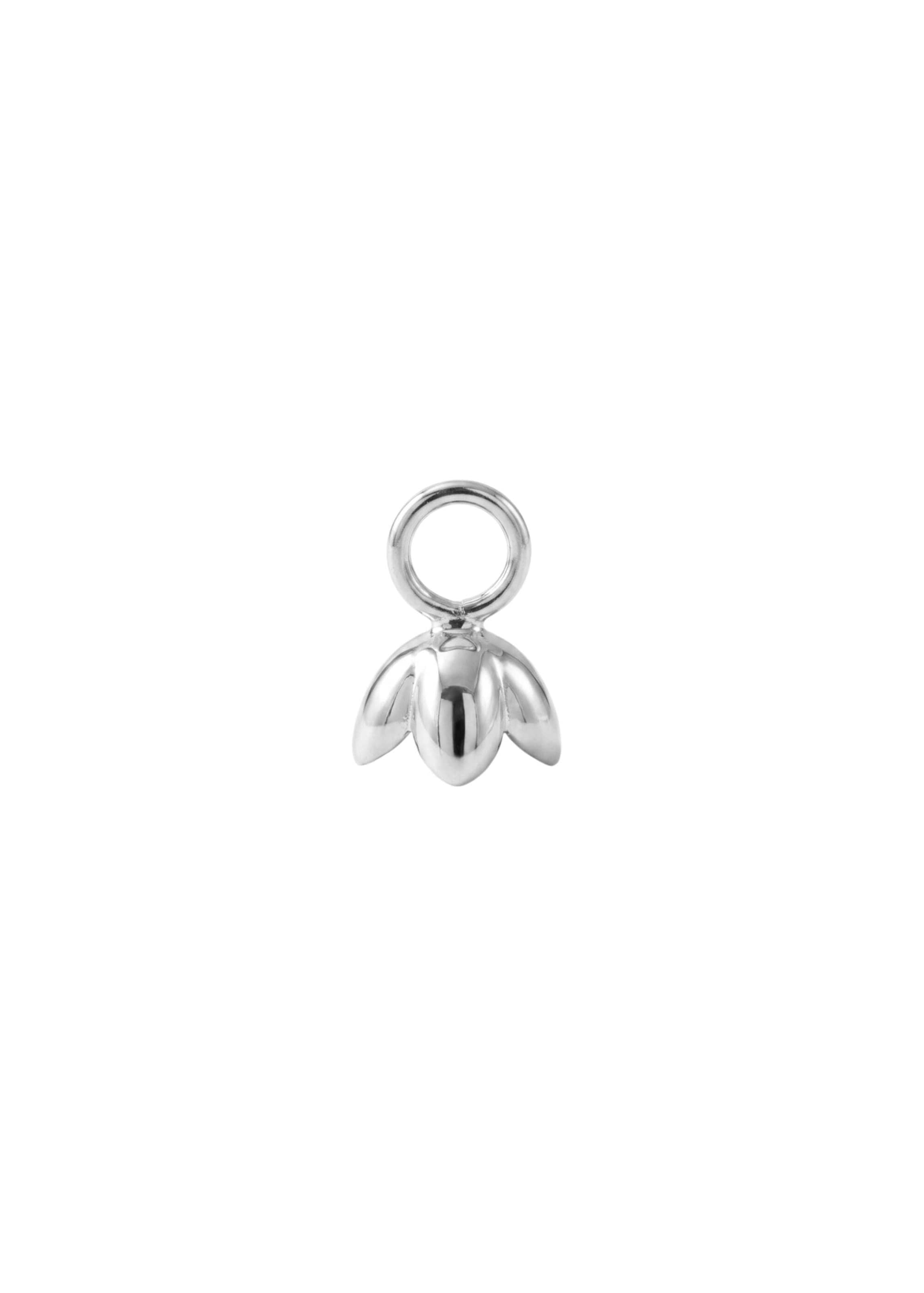 PURELEI - Colgante 'Snowdrop' en plata: frente