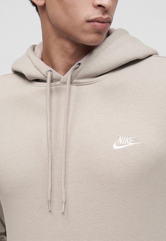 Sweat-shirt 'CLUB' Nike Sportswear en beige