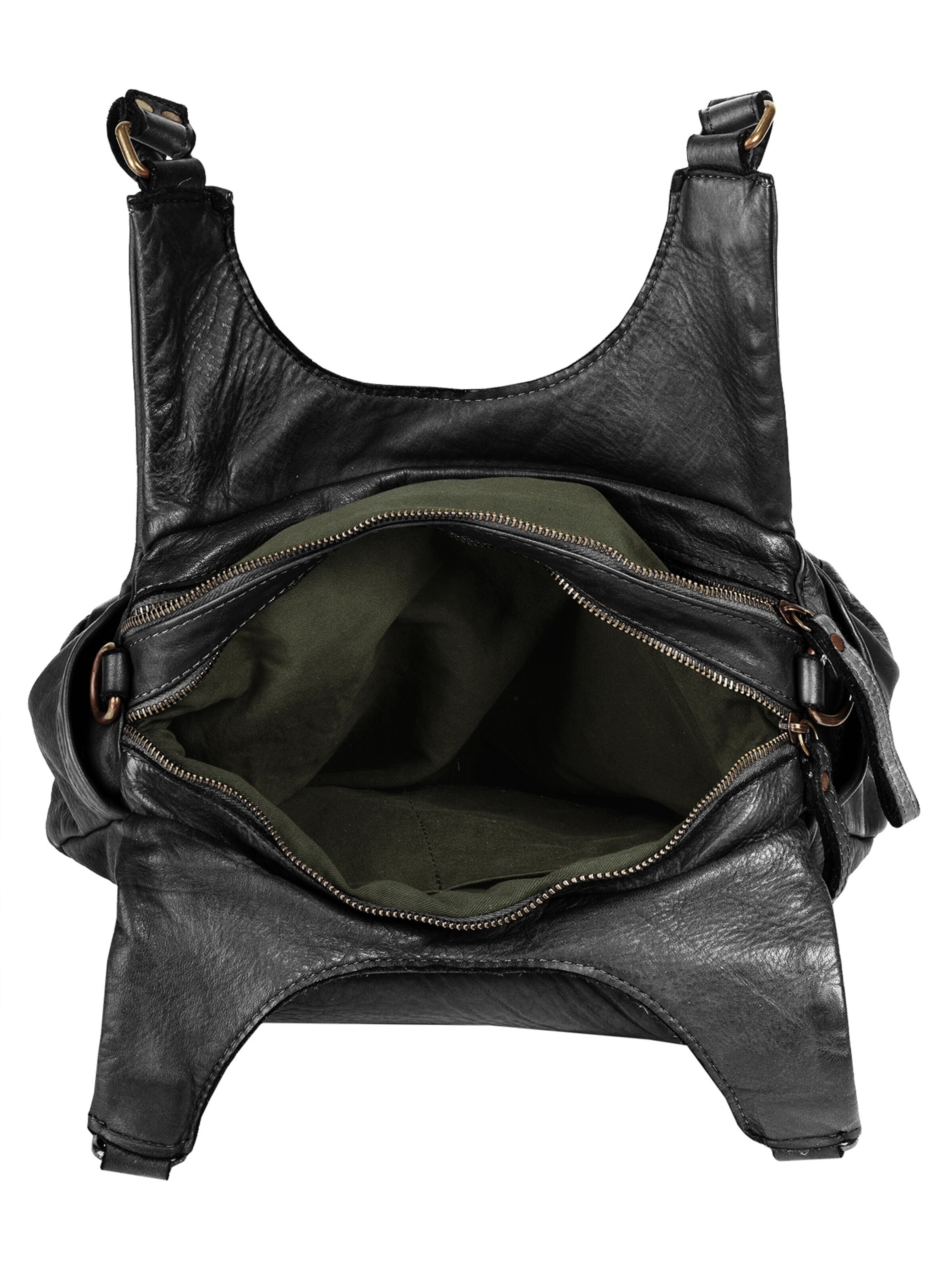 Samantha Look Crossbody Bag in Black