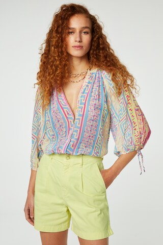 Fabienne Chapot Blouse in Gemengde kleuren: voorkant