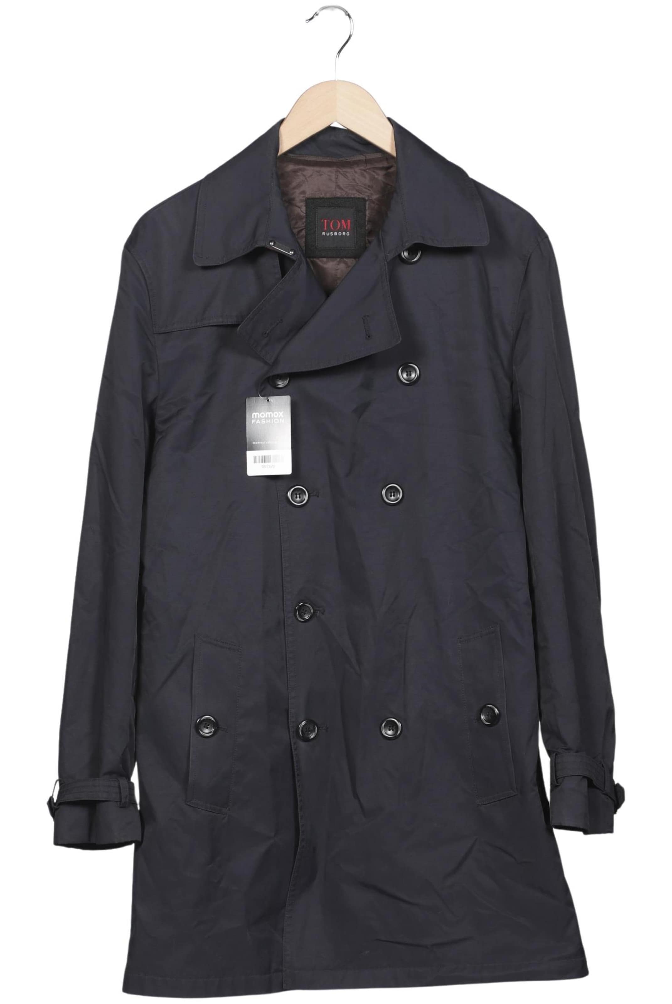 Tom Rusborg Jacket & Coat in M-L in Blue: front